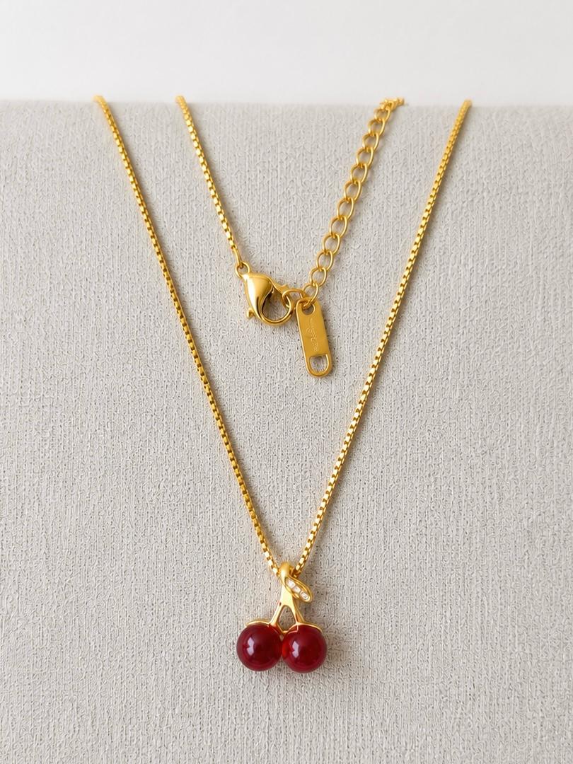 Cadena Cherry Roja