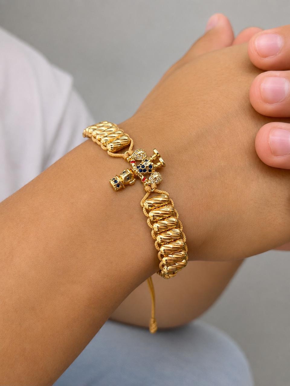 Pulsera Tejida Tio Rico en Barriles #8 Hombre