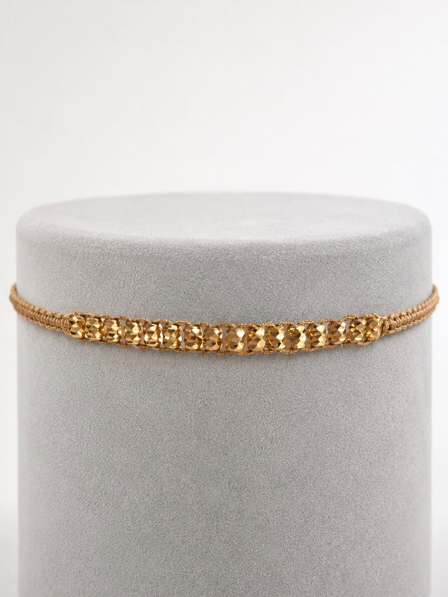 Pulsera Tejida en Barriles # 4 Dama